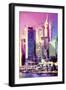 New York Pink-Philippe Hugonnard-Framed Giclee Print