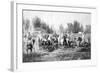 New York: Polo Club, 1877-Henry C. Bispham-Framed Giclee Print