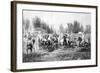 New York: Polo Club, 1877-Henry C. Bispham-Framed Giclee Print