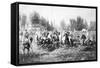 New York: Polo Club, 1877-Henry C. Bispham-Framed Stretched Canvas