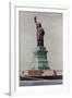 New York Postcard - Liberty-Chris Dunker-Framed Giclee Print