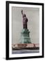 New York Postcard - Liberty-Chris Dunker-Framed Giclee Print