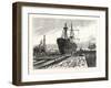 New York: Preparing to Remove the Obelisk from the Hold of the Steamer Dessoug-null-Framed Giclee Print