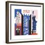 New York Print-Julie Goonan-Framed Giclee Print