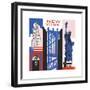 New York Print-Julie Goonan-Framed Giclee Print