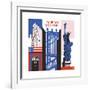 New York Print-Julie Goonan-Framed Giclee Print