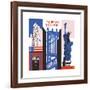 New York Print-Julie Goonan-Framed Giclee Print