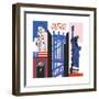 New York Print-Julie Goonan-Framed Giclee Print