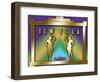 New York Prohibition-Art Deco Designs-Framed Giclee Print