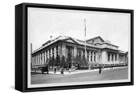 New York Public Library, 1911-Moses King-Framed Stretched Canvas