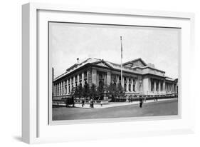 New York Public Library, 1911-Moses King-Framed Art Print