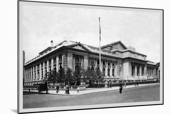 New York Public Library, 1911-Moses King-Mounted Art Print