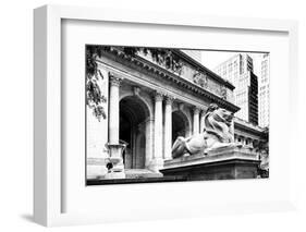 New York Public Library - Manhattan - United States-Philippe Hugonnard-Framed Photographic Print