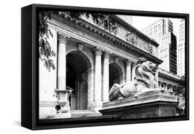 New York Public Library - Manhattan - United States-Philippe Hugonnard-Framed Stretched Canvas