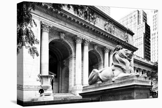 New York Public Library - Manhattan - United States-Philippe Hugonnard-Stretched Canvas