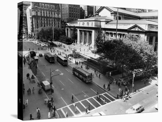 New York Public Library-null-Stretched Canvas