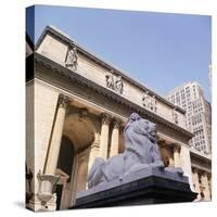 New York Public Library-Sid Birns-Stretched Canvas