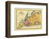 New York, Queens, Kings, Richmond counties, c.1829-David H^ Burr-Framed Art Print