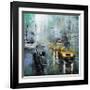 New York Rain-Mark Lague-Framed Art Print