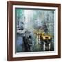 New York Rain-Mark Lague-Framed Art Print