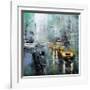 New York Rain-Mark Lague-Framed Art Print