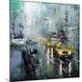 New York Rain-Mark Lague-Mounted Art Print