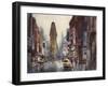 New York Rain-Brent Heighton-Framed Art Print