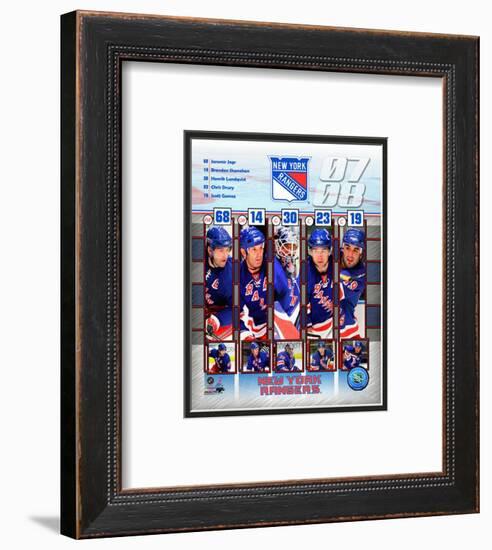 New York Rangers-null-Framed Photographic Print