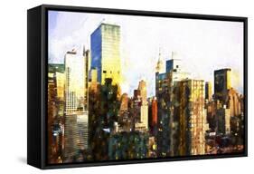 New York Reality-Philippe Hugonnard-Framed Stretched Canvas