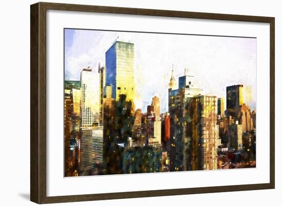 New York Reality-Philippe Hugonnard-Framed Giclee Print