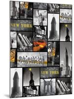 New York Repeat-The Vintage Collection-Mounted Art Print