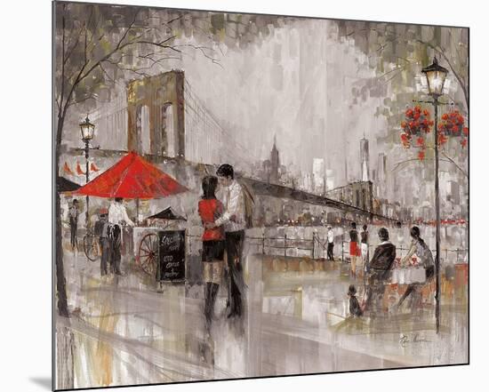 New York Romance-Ruane Manning-Mounted Art Print