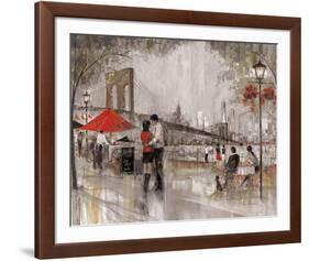 New York Romance-Ruane Manning-Framed Art Print