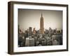 New York Rooftops-Assaf Frank-Framed Giclee Print