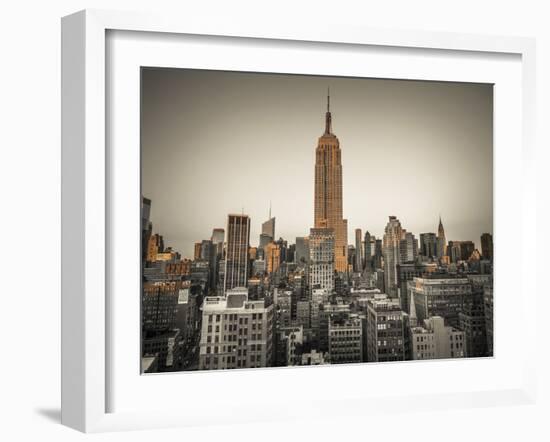 New York Rooftops-Assaf Frank-Framed Giclee Print