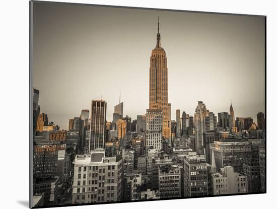 New York Rooftops-Assaf Frank-Mounted Giclee Print