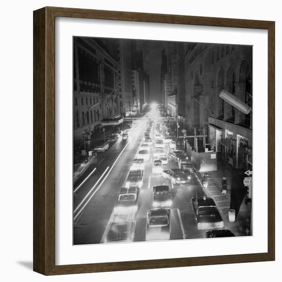 New York's 42nd Street-null-Framed Photographic Print