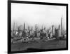 New York's Midtown Skyscrapers-Irving Underhill-Framed Photographic Print