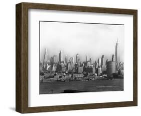 New York's Midtown Skyscrapers-Irving Underhill-Framed Photographic Print