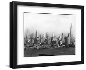 New York's Midtown Skyscrapers-Irving Underhill-Framed Photographic Print