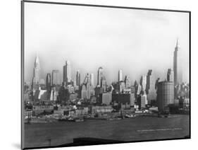 New York's Midtown Skyscrapers-Irving Underhill-Mounted Photographic Print