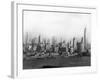 New York's Midtown Skyscrapers-Irving Underhill-Framed Photographic Print