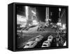 New York's Times Square at 45th St.-null-Framed Stretched Canvas