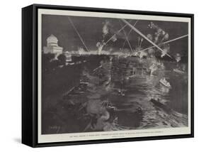 New York's Welcome to Admiral Dewey-G. W. Peters-Framed Stretched Canvas