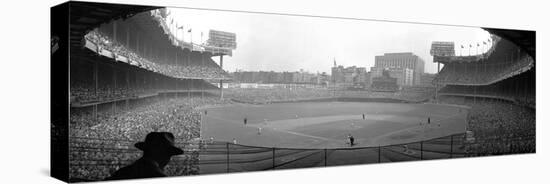New York's Yankee Stadium as the Yankees Hosted the Brooklyn Dodgers-null-Stretched Canvas