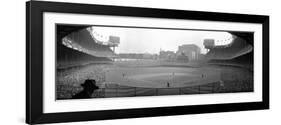 New York's Yankee Stadium as the Yankees Hosted the Brooklyn Dodgers-null-Framed Premium Photographic Print