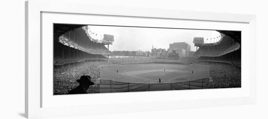 New York's Yankee Stadium as the Yankees Hosted the Brooklyn Dodgers-null-Framed Photographic Print