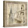 New York Serenade-Keith Mallett-Stretched Canvas