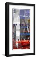New York Sky II-Sven Pfrommer-Framed Art Print