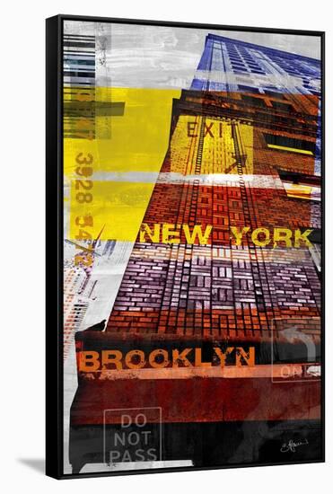 New York Sky III-Sven Pfrommer-Framed Stretched Canvas